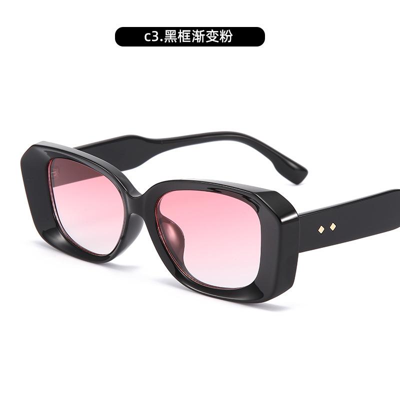Sunglasses Irregular Imitation Plate Frame Sunglasses Women'S Sunshade Sunglasses