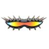 Popular Rivet Studded Sunglasses Cool Eyewears 2000s Design EyeGlasses For Night Event Gathering And Fashion Enthusiasts