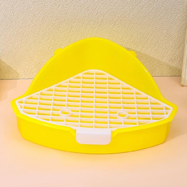Huisdier Toilet Driehoek Potty Trainer Kattenbak Anti-Knoei Eekhoorns Kooi Toilet