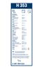 Wiper Blade - Rear Twin 350mm H353