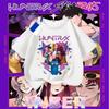 Kpop Demon Hunters Children's Clothing Short Sleeve T-shirt Cute Kpop Demon Hunters Tiger Harajuku Tshirt for Boys Girls