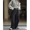 Johnature Fashionable Workwear Large Pockets Casual Pants Autumn Winter Korean-style Vintage Versatile Long Pants