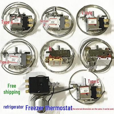 Thermostat Mécanique Universel pour Réfrigérateur WPF-22WDF-18: Interrupteur de contrôle de température à trois pattes