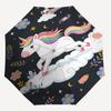 1PC Unicorn Clouds Umbrella-8-Rib Reinforced Portable Folding Travel Suitable for All Seasons Outdoor Daily Use  -J0366