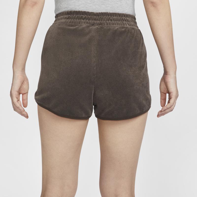 Nike Heritage Fashion Comfortable Soft Skin-Friendly Three-Quarter Casual Shorts Women Shorts Baroque-Brown FQ2283-237