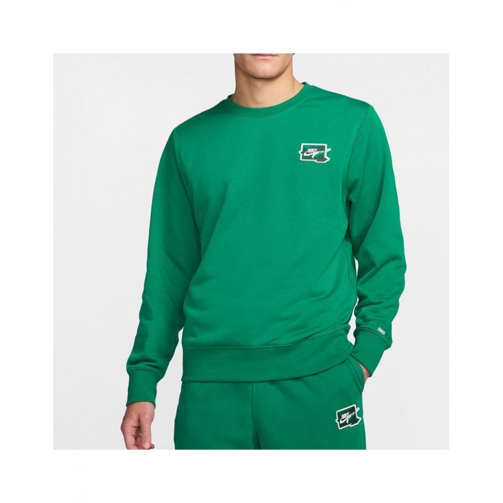 

A Nike Men S French Terry Crewneck Fz0765 365 malachite/95