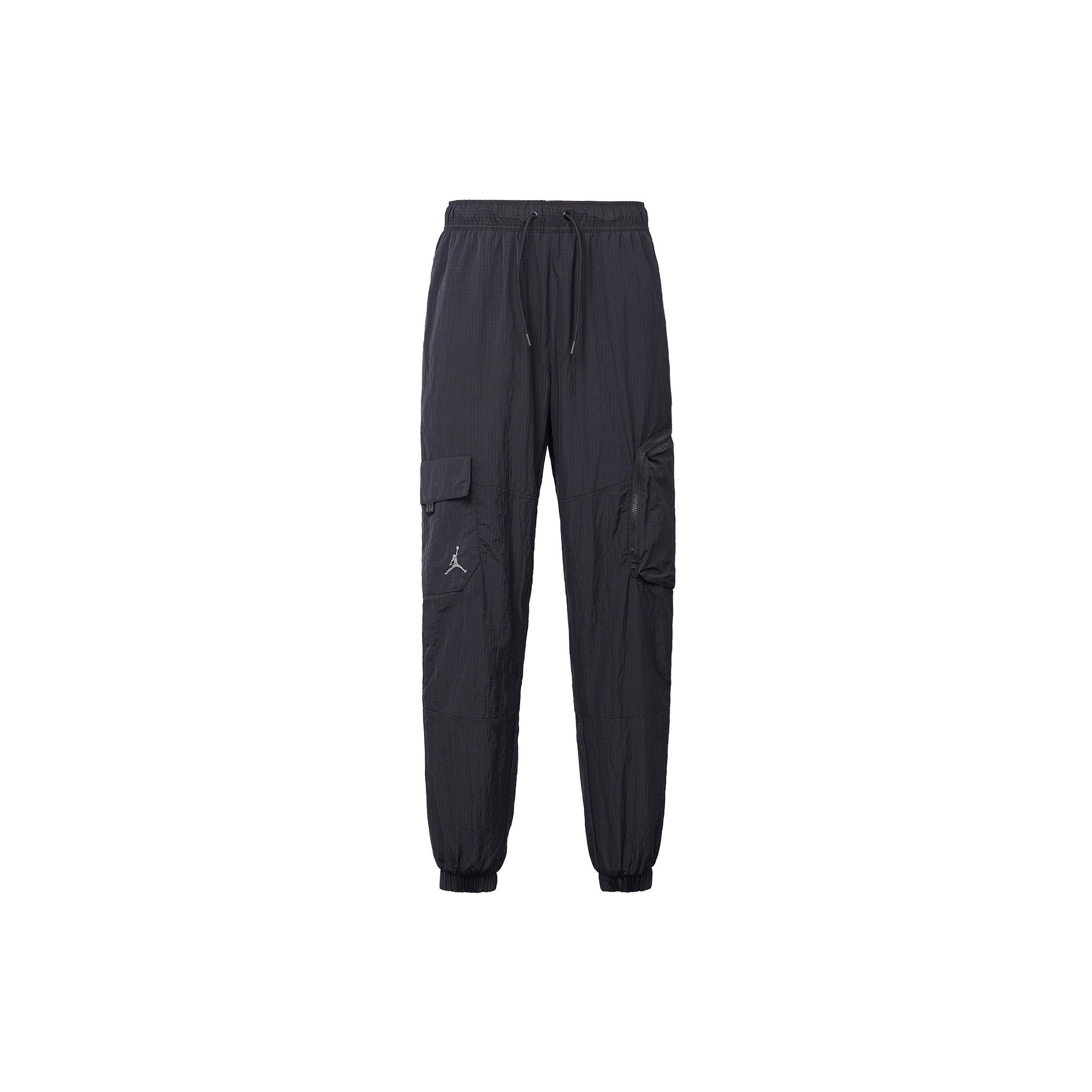 Men s Air Jordan SS22 23 Engineered Woven Casual Long Pants/Trousers Black DJ0237-010 XXL