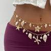 Body Jewelry Women's shell Bracelet Necklace Bohemian Shell Starfish Bodychain  Beach Accessories