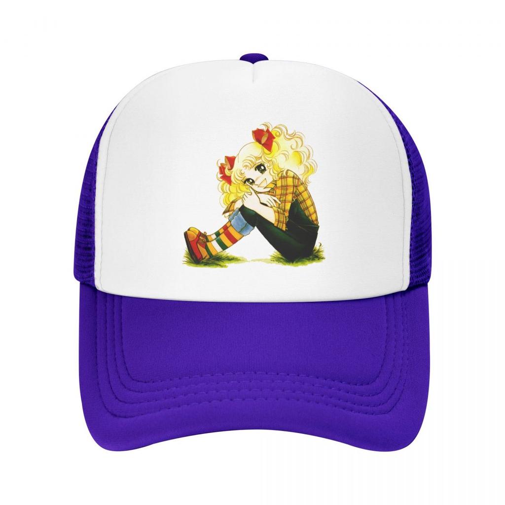 Cool Candy Candy Trucker Hat for Unisex Women Personalized Adjustable Adult Cartoon Anime Unisexga Baseball Cap Outdoor Snapback Caps