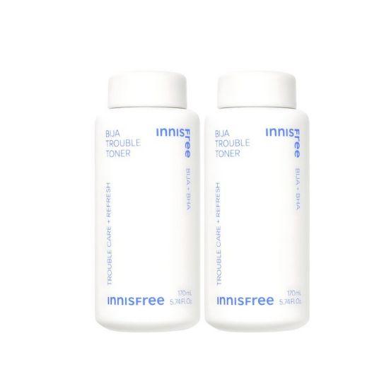 Innisfree Bija BHA Trouble Toner Acne Care & Pore Control 170ml × 2