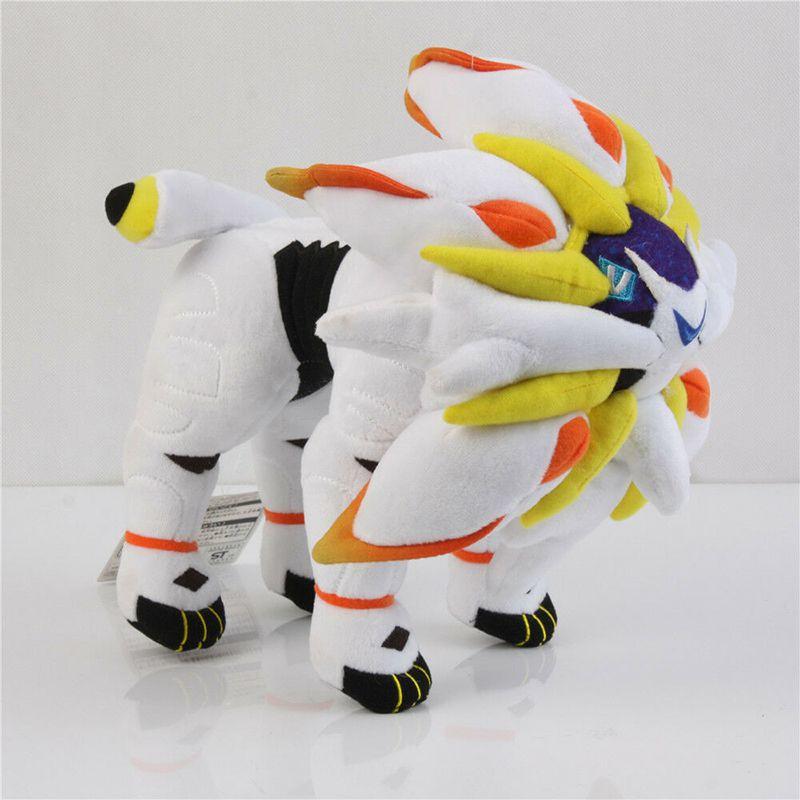 Adorable New Style Legendary Pokemon Solgaleo Sun Moon Plush Stuffed Doll Toy