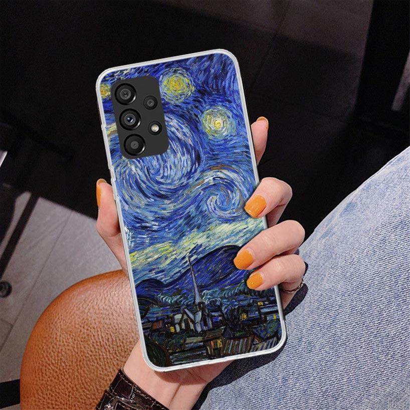 Van Gogh Oil Art Painting Phone Case For Samsung Galaxy A17 A16 A15 A14 A13 A57 A56 A55 A54 A53 A37 A36 A35 A34 A33 A26 A25 A24