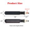 Motorcycle LED Turn Signals Directional Indicators Flashing Rear Tail Brake Flasher Light Stop Signal Lights Motorcycle DRL Lamp