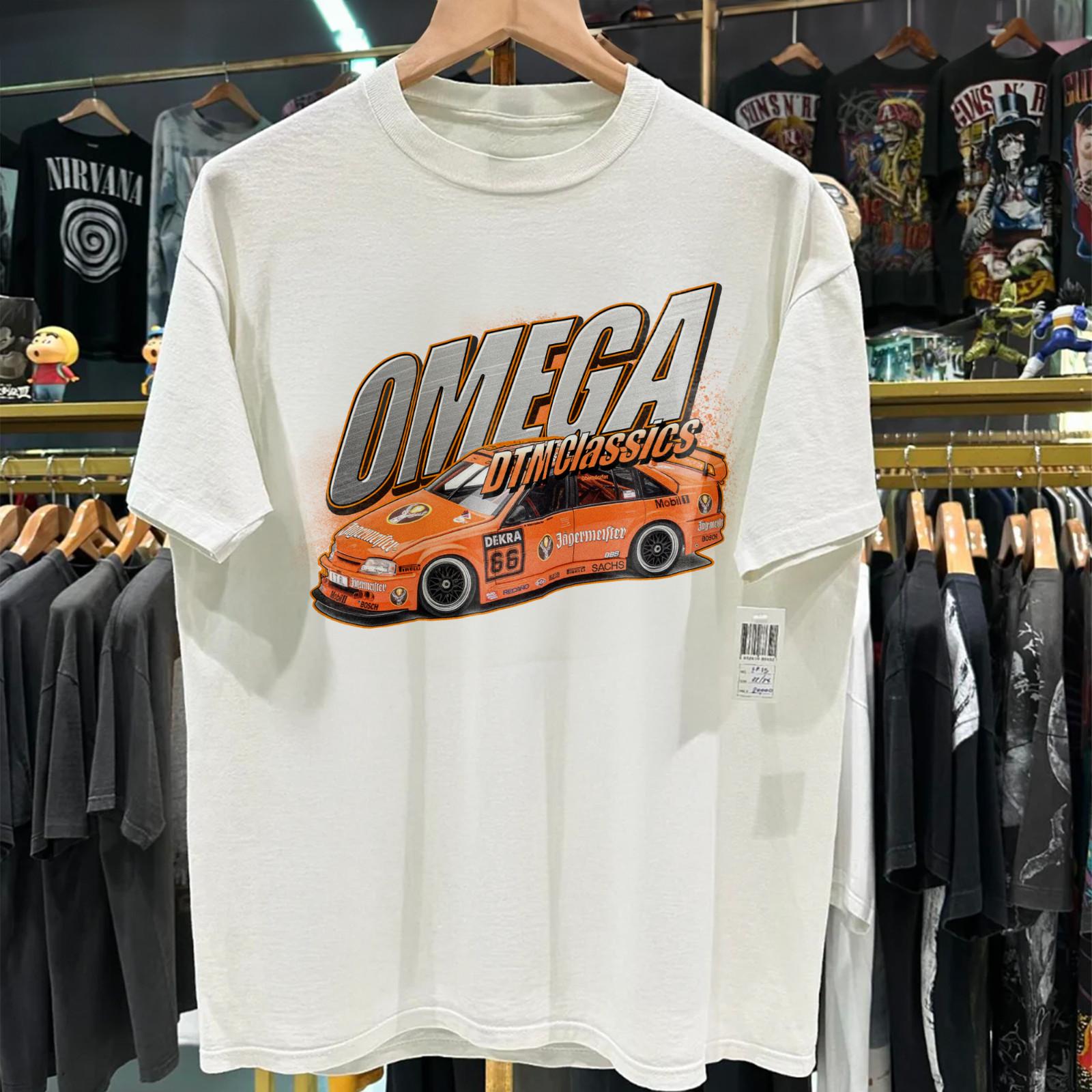 

DTM Opel Omega Гоночный автомобиль Формула 1 Ретро Винтажный стиль 100% Хлопок Футболка Мужские Футболки Топ XL