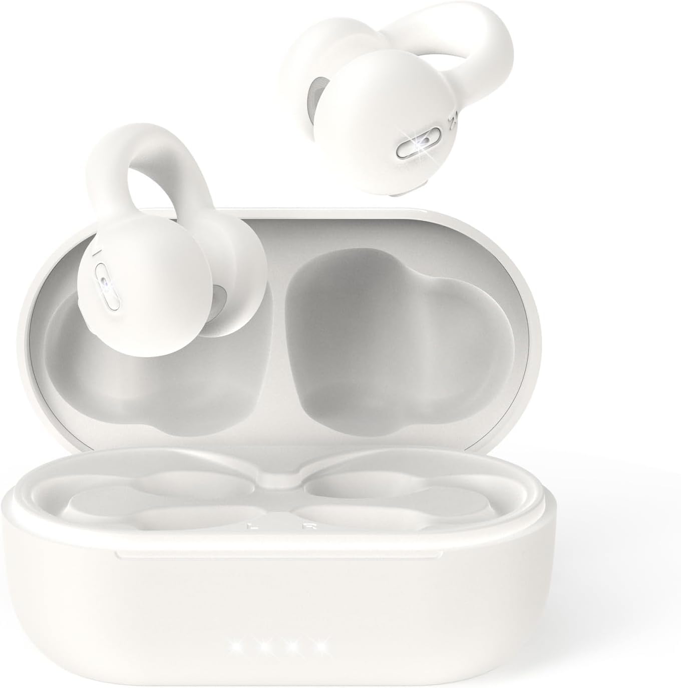 

OWS True Wireless Bluetooth Earphones with Ear Bluetooth and Better Than Bone No Ear Air ENC Noise Japanese Voice Japanese Instruction Automatic and a белый