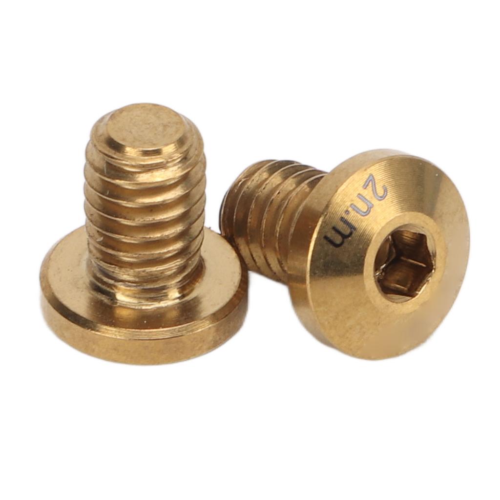 2Pcs Bike Brake Screws Accurate Thread Mountain Bicycle Brake Fixed Screws for UT6800DA9000DA9010FORCE