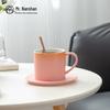 Nanshan Mr. Ceramic Gradient Green Coffee & Tea Mug Set