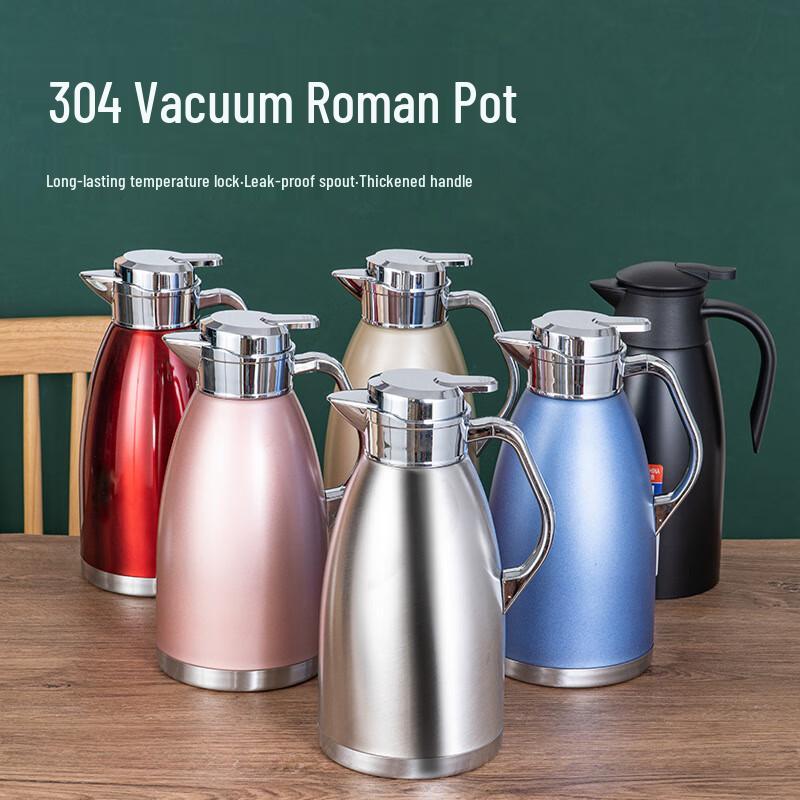 

WenSu 304 Stainless Steel Double-Layer Insulated Pot