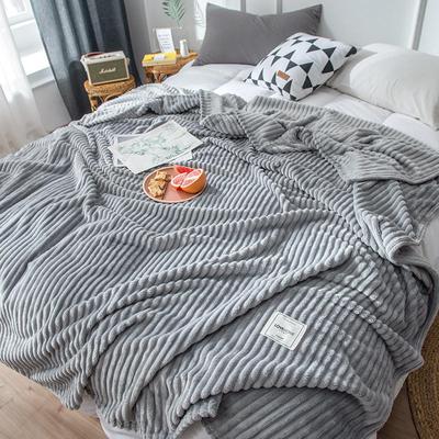 Summer Lightweight Coral Fleece Throw Blanket - Single Size for Student Dorms, Ideal for AC Naps On Sofa