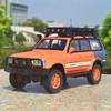 Toyota Land Cruiser LC80 Simulace terénního SUV Diecast & Auta na hraní Zvuky a světla Auto 1:24 Model kolekce slitin