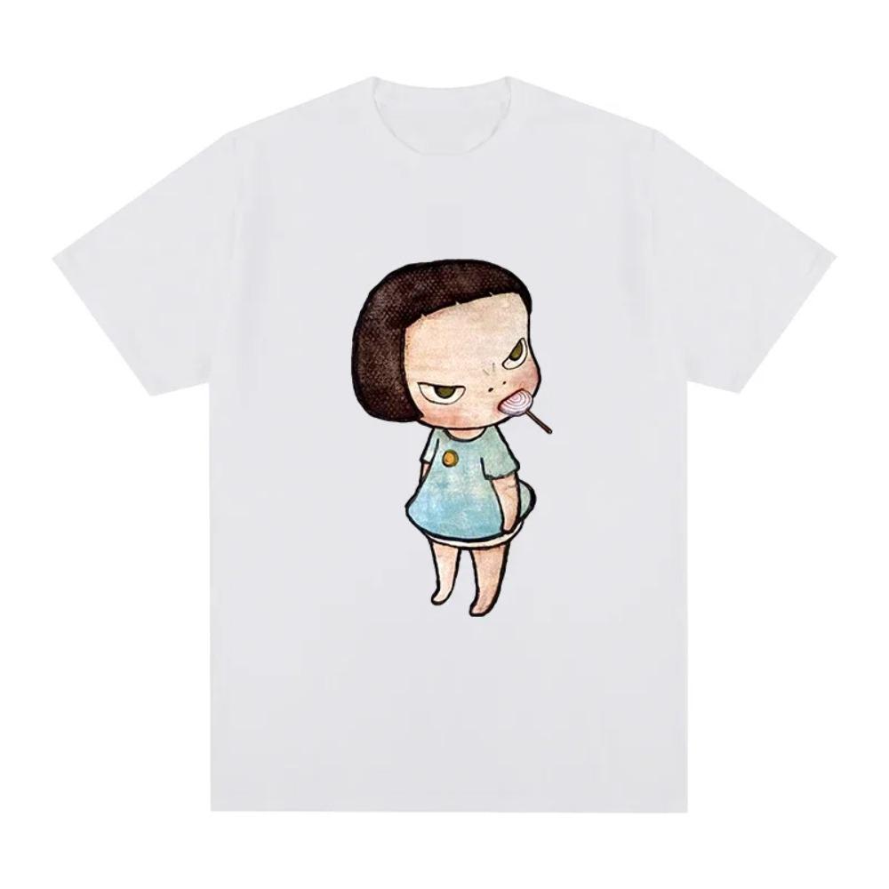 Yoshitomo Nara Eat Funny T-shirt  Men T Shirt New TEE TSHIRT Womens Tops