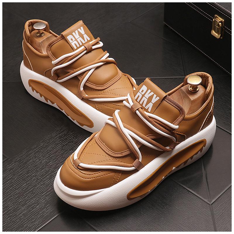 

Мужские туфли на шнуровке, легкие, вулканизированные, модные, мужские кроссовки, сетчатая повседневная обувь, мужская обувь, кроссовки, спортивная обувь Zapatillas 38 коричневый