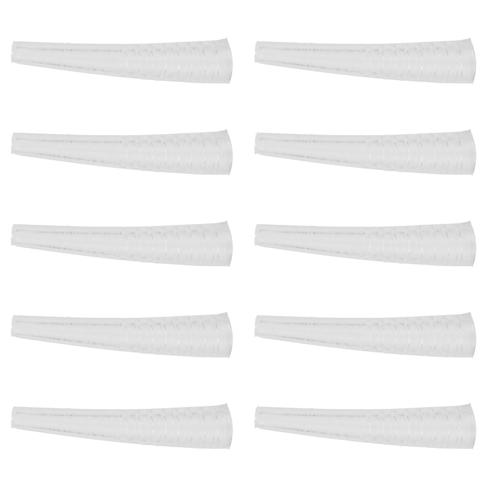 

10pcs Tweezers Protective Covers AntiDust NonSlip Eyelashes Grafting Tweezer Tip Cover