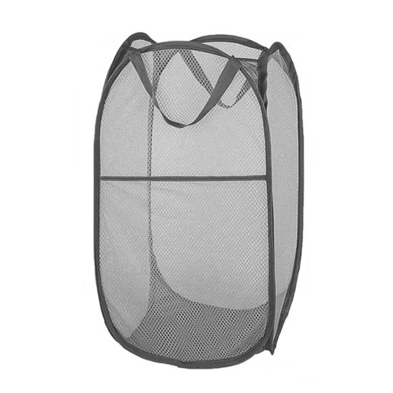 

Зберігання речей Нейлон Практична велика місткість Складаний тип брудного одягу Кошик для білизни Сумка Кошик для білизни сірий