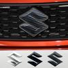 Conjunto de Emblema de Grade Frontal e Adesivo de Emblema de Porta-malas Traseiro em ABS para Suzuki S-Cross, Vitara, Swift, SX4, Alivio - Acessórios de Logo para Carro