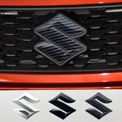 ABS Car Front Grille Emblem & Rear Trunk Badge Sticker Set for SuzukiS-Cross, Vitara, Swift, SX4, Alivio -Auto Logo Accessories