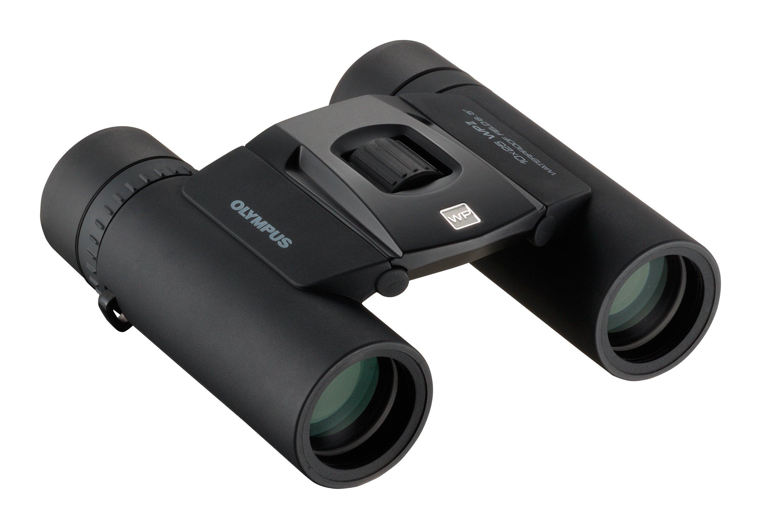 

OM SYSTEMOlympus 10x25 Binoculars, Compact, Lightweight, Waterproof, Black, 10X25WP II BLK