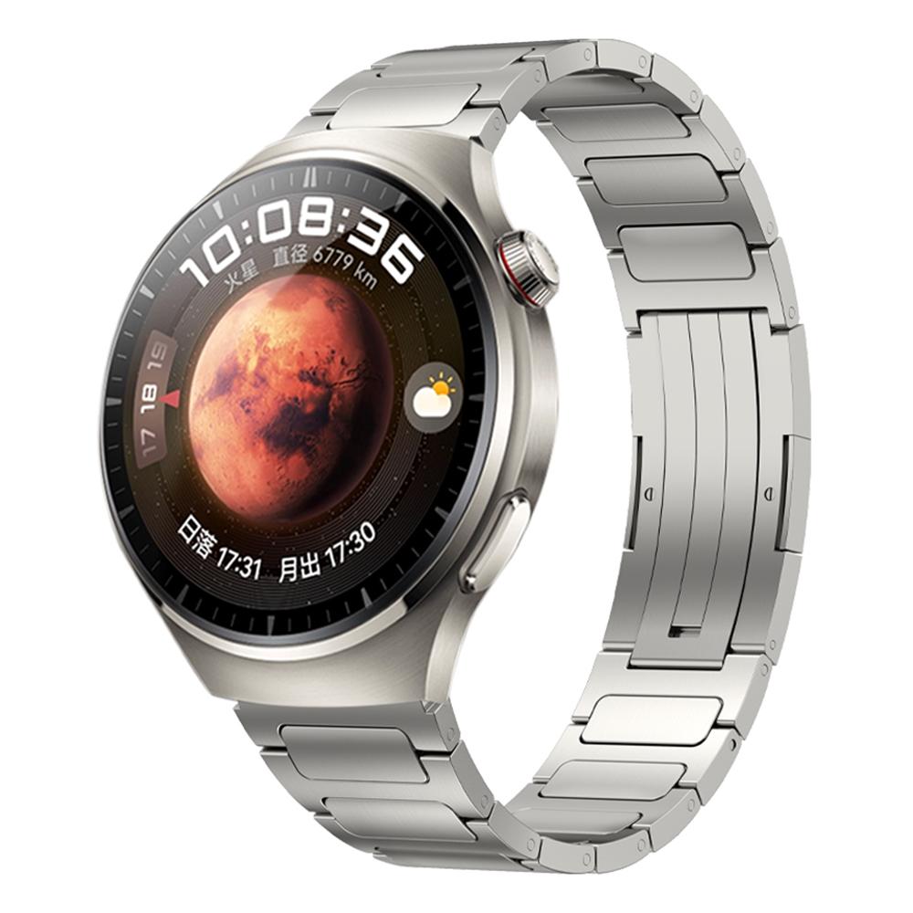 22mm řemínek k hodinkám pro Huawei Watch 4/Watch 4 Pro, kovový řemínek z titanové slitiny, náhrada