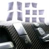 12pcs Door Lock Seat Memory Button Cover Trim Sticker Fit for Benz A B C E Class CLA GLA GLE GL GLS ML
