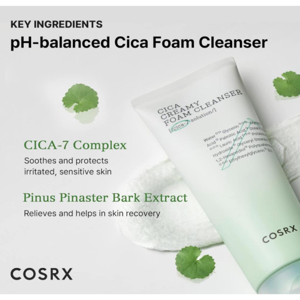 [COSRX] Pure Fit Cica Creamy Foam Cleanser 150ml