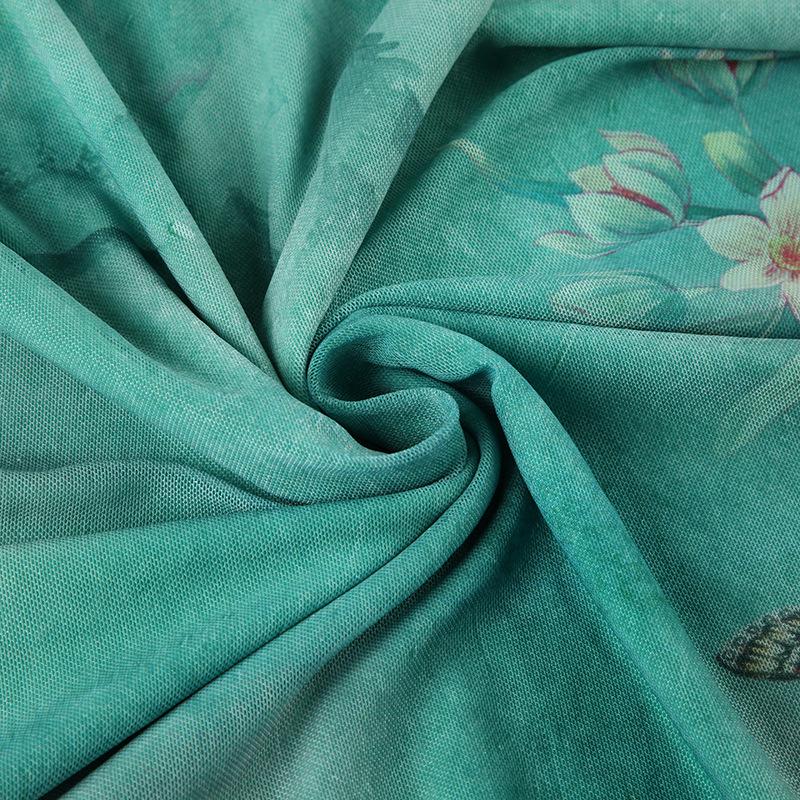 Women's Retro Pastoral Style Butterfly Flower Print Swing Collar Sleeveless Vest Dress Waist Slimming Temperament Royal Sister Dress