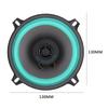 5-calowy 2-drożny HiFi współosiowy subwoofer 100W 4 omy pełnopasmowy głośnik samochodowy stereo audio pojazdu muzyczny subwoofer stereo
