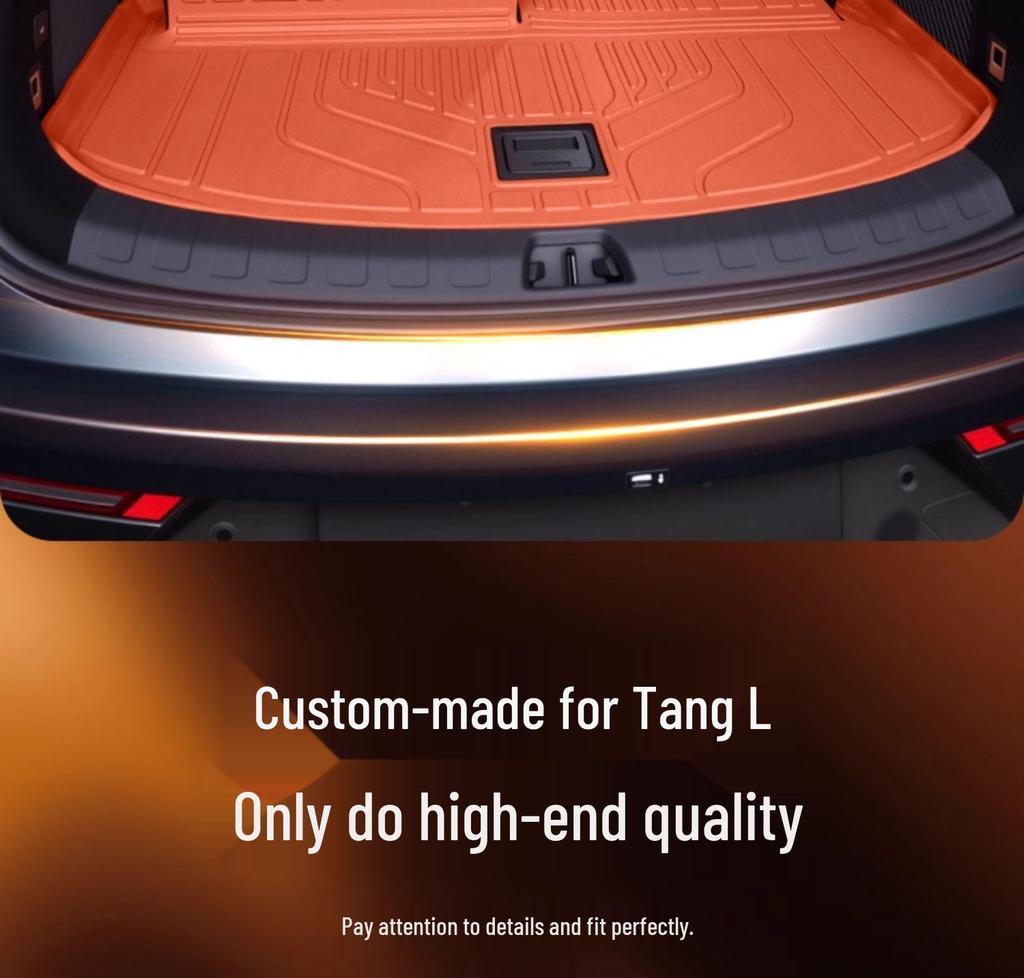 BYD Tang L Trunk Mat TPE25 for New EV/DMI/DMP - Tail Box Accessories