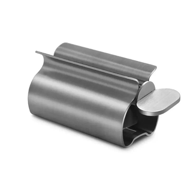 

1pc Stainless Steel Wringer Roller Rotate Dispenser for Ointment Cosmetics Bathroom Accessories Toothpaste Squeezer Tube Roller