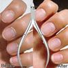 Professional Nail Cuticle Scissor Stainless Steel Gold Silver Dead Skin Exfoliating Clipper Clean Nails Art Tool Manicure Salon