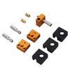 Silicone Insulation Sleeves Aluminum Heater Blocks 3D Printer Extruder Kits Parts Accessories