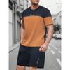 3D Printed Men's Summer Everyday Street Men's Short-sleeved T-shirt And Shorts Set Outdoor Beach Short Urban Fashion Set