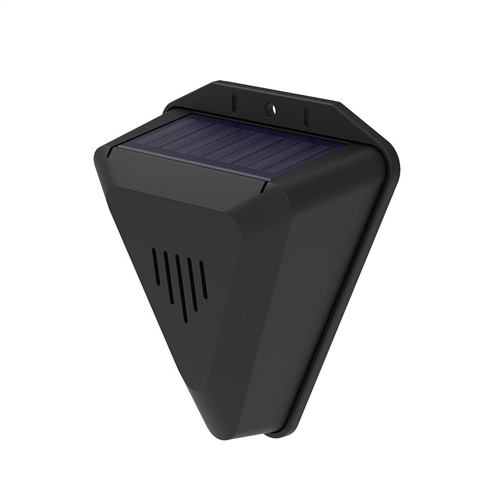 Solar Animal Repellents Repelling Solar Alarm Bird Repeller with 13 Modes of Sound Playback Bird Dog Repellents Outdoor Garden