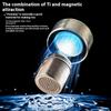 Gianxi Pure Titanium Magnetic Tea Separation Glass Cup For Men'S High-End Magnetic Bubble Tea Cup Glassware  Glass Bottle