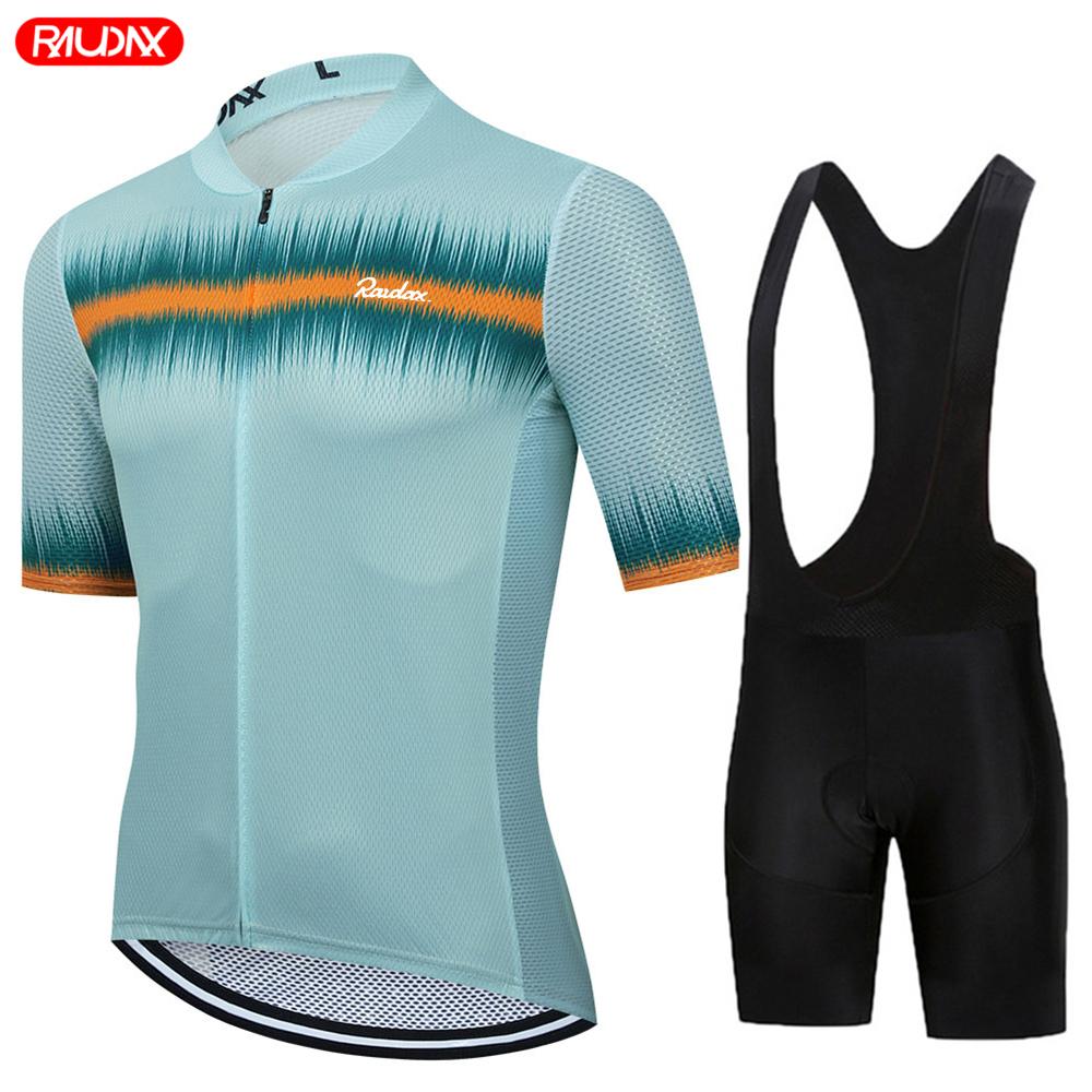 2026 Outdoor Cycling Suit Bike Team Cycling Jersey Set Man Summer MTB Race Cycling Clothing Short Sleeve Bike Jerseys Outdoor Riding Bike Uniform