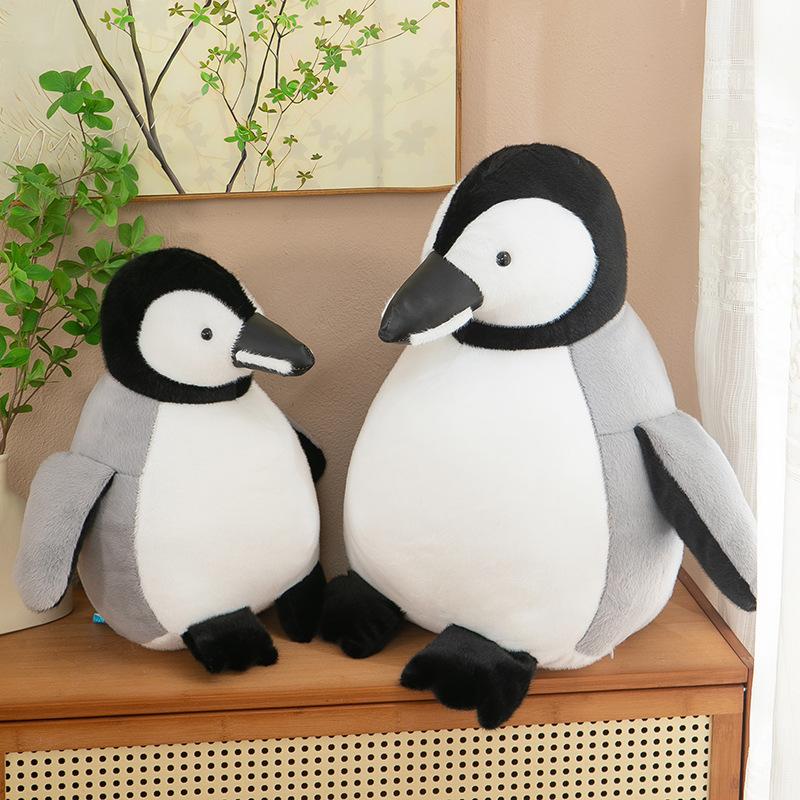 Plush Penguin Toy Cartoon Animal Stuffed Doll Room Sofa Decoration Kids Gift