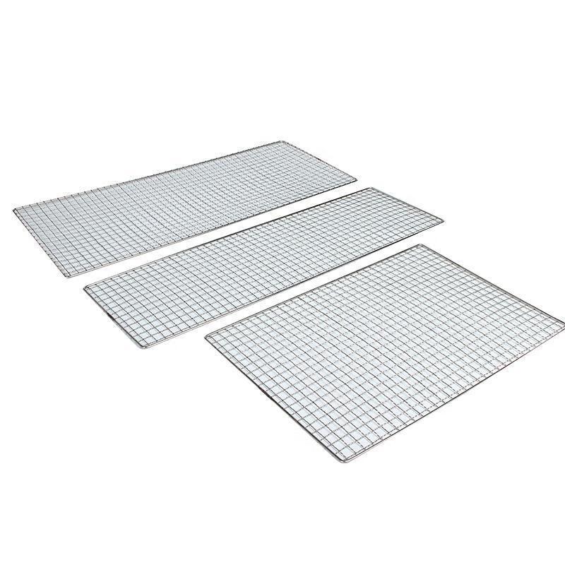 Thickened Stainless Steel BBQ Grill Mesh Rack