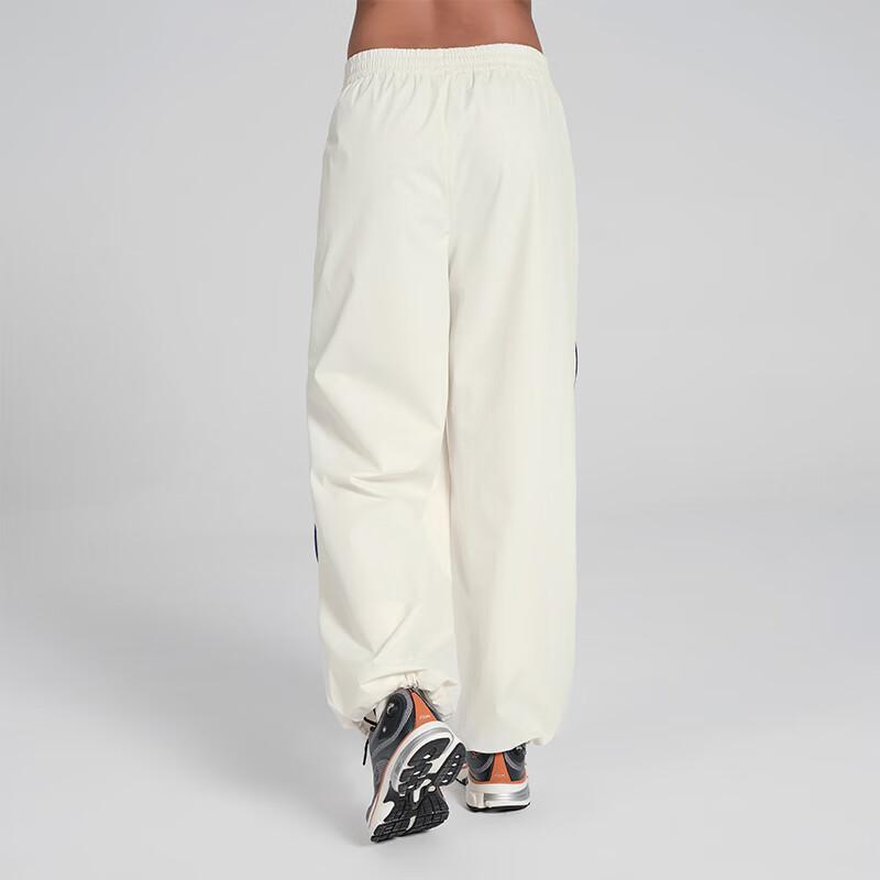 Reebok Color Block Loose Wide Leg Casual Pants Women Bottoms Off-White 24SRC610WGW1