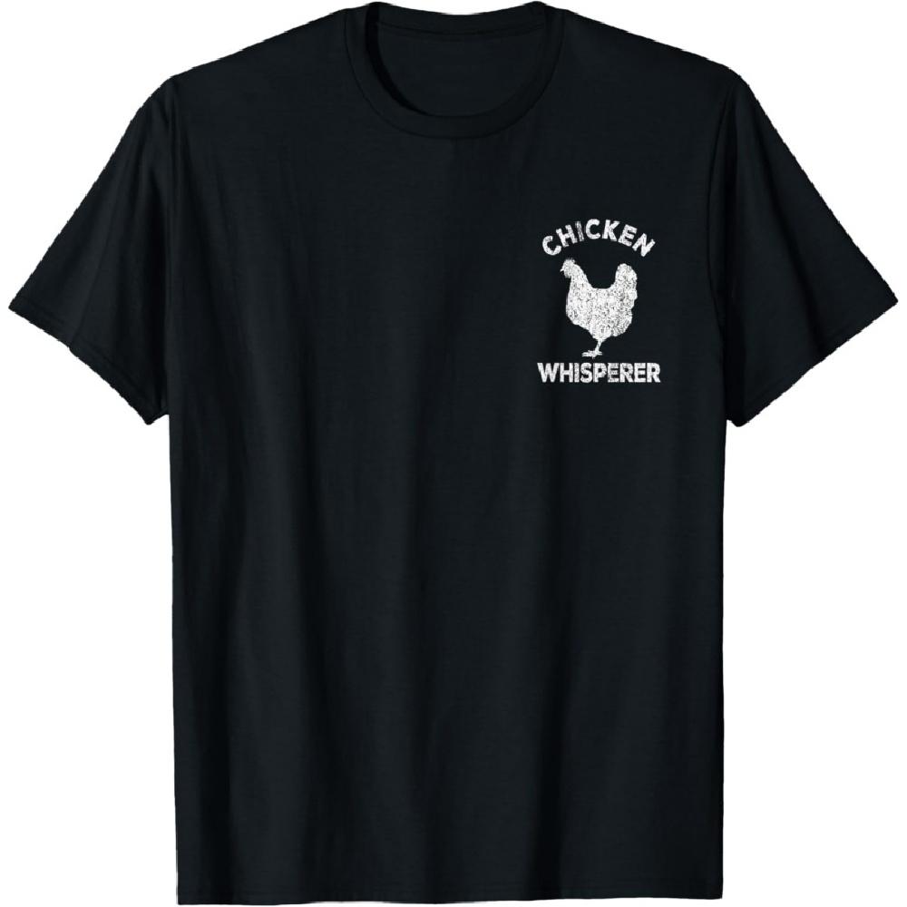 

Chicken Whisperer Chicken Lover Funny Chicken Quote T-Shirt XXXXXL чорний