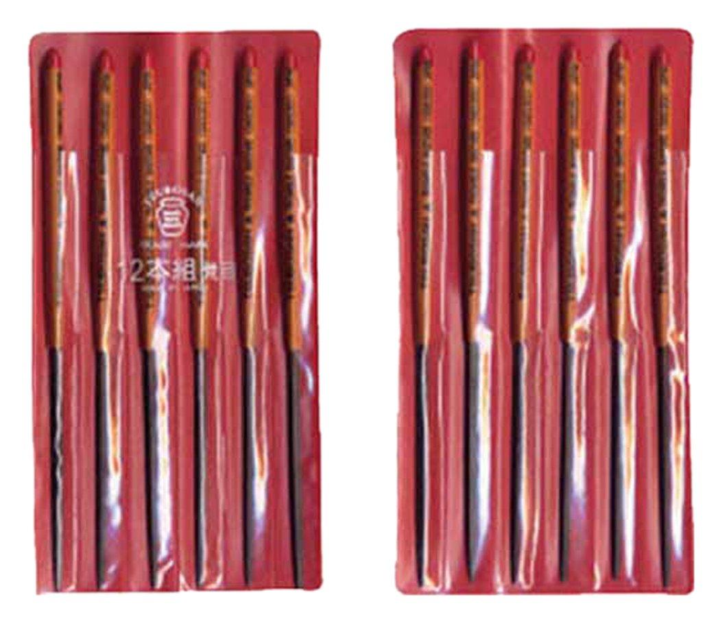 

Tsubosan Set of Set of 12 SA01201 Files, Triangular, Coarse,