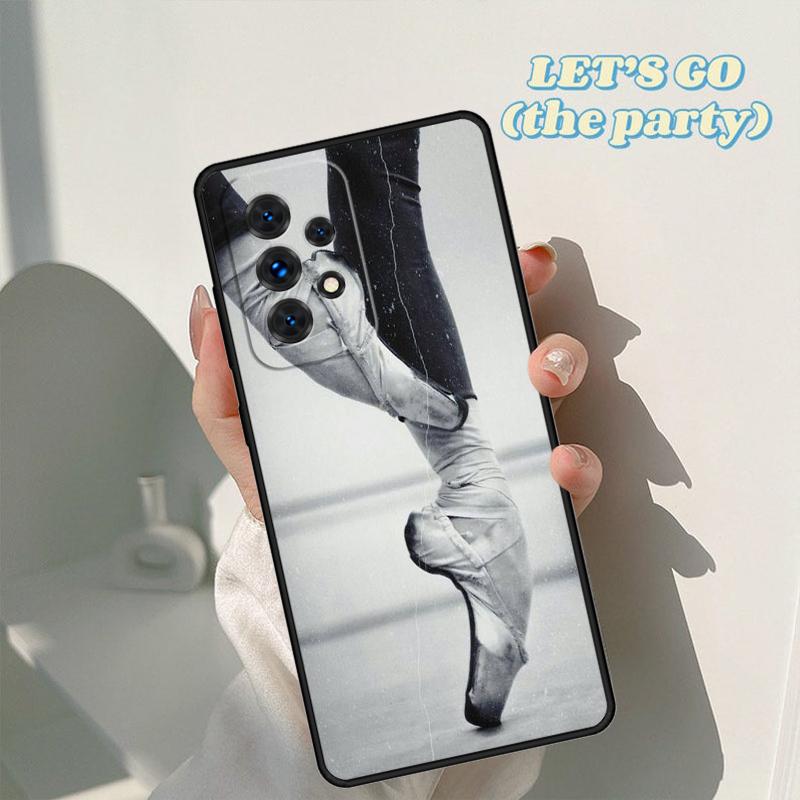 Ballerina En Pointe Ballet Slippers Shoes Dance Dancer case For Samsung A42 A31 A40 A51 A71 A32 A80 A91 A52 A72 A50 A70 A11 A12